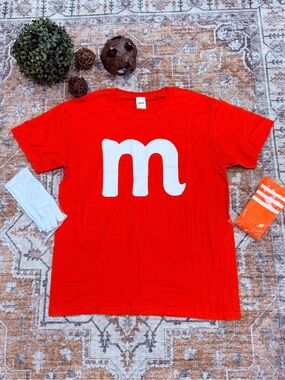Unbranded Kids Red M Logo T-Shirt